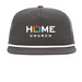 Home Church Snapback, a Charcoal/ White Printed Umpqua Snapback Cap