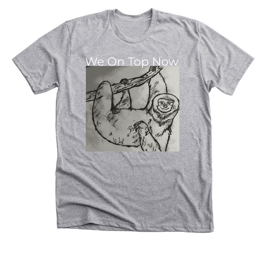 Alex?s loved Sloths&nbsp;, a Athletic Heather Premium Unisex Tee