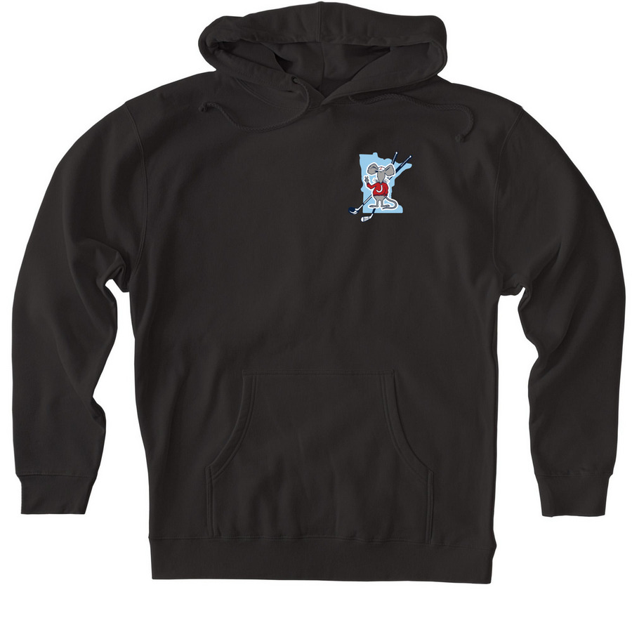 Saint Joe - Flanagan Open Apparel, a Black Heavyweight Pullover Hoodie