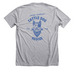 Cowboy Percy - Blue, a Athletic Heather Premium Unisex Tee (back-view)