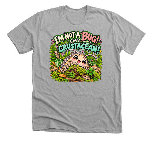 Not A Bug!, a Athletic Heather Premium Unisex Tee