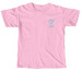 Tiny But Mighty - Blue Stripe, a Blossom Comfort Colors Unisex Tee