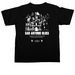 Alamo, a Black Comfort Colors Unisex Tee (back-view)