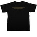 Harding University PA Program Merch, a Black Comfort Colors Unisex Tee (back-view)