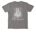 Katie Howard Pocket T-Shirt, a Grey Comfort Colors Pocket Tee (back-view)