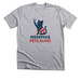 The Catue of Liberty, a Athletic Heather Premium Unisex Tee