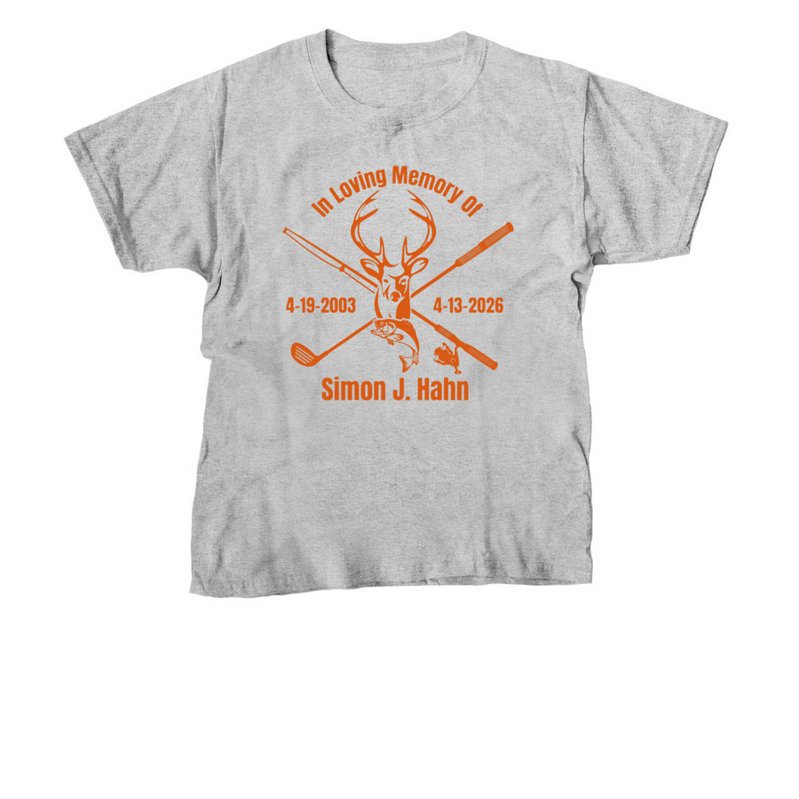 Simon Jess Hahn, a Sport Grey Youth Unisex Tee