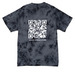 2.8 Towards Tomorrow | in memory of ZJK, a Black Crystal Tie Dye Tee (back-view)