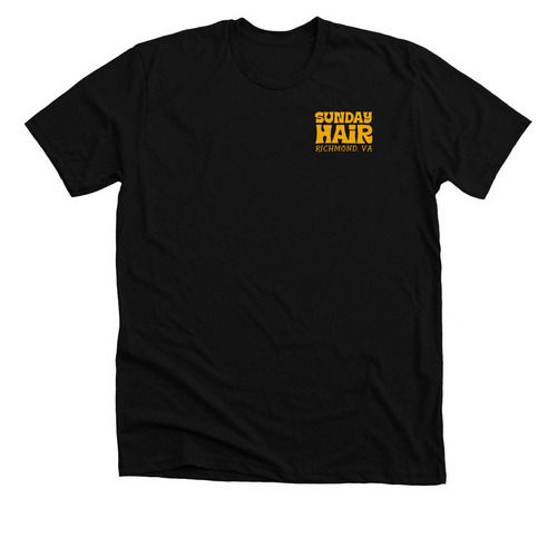 Sunday Hair Studio, a Solid Black Blend Premium Unisex Tee