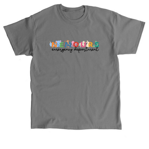 Nemours Animal Party, a Charcoal Classic Unisex Tee