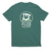 Star Pugs: This Is The Way, a Deep Sea Green Allmade Eco Triblend Unisex Tee