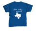 I love austin so much, a Royal Blue Youth Unisex Tee