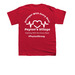 Peyton?s Next Beat Shirt&nbsp;, a Red Youth Unisex Tee (back-view)