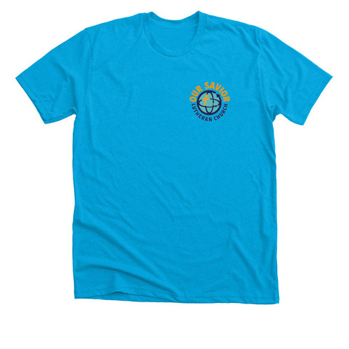 OSL T-Shirts&nbsp;, a Neon Blue Premium Unisex Tee