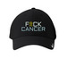 "F*CK CANCER" Hat, a Black Printed Nike Dri-FIT Legacy Performance Cap