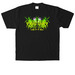 $KRRT COBAIN DEATH METAL LOGO, a Black Heavyweight Garment Dye Tee