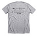 Feral Cat Equation, a Athletic Heather Premium Unisex Tee (back-view)