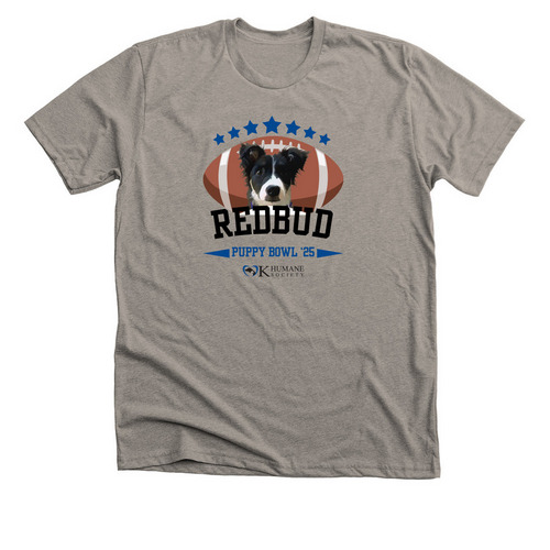 Puppy Bowl Shirt, a Heather Stone Premium Unisex Tee