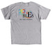 Celebrating 20 years of BLES!, a Sport Grey Classic Unisex Tee (back-view)