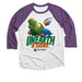 Summer Reading 2026 -&nbsp;The Gangs All Here, a Purple Rush and Heather White 3/4 Sleeve Baseball Tee