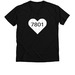 7801, a Solid Black Blend Premium V-Neck Tee