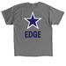 EDGE MERCH 2026, a Charcoal Classic Unisex Tee (back-view)