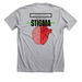 Mental Health Month 2024 - Where To Start, a Athletic Heather Premium Unisex Tee (back-view)