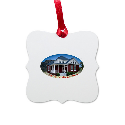 Cimino Family Reunion - Ornament, a White Aluminum Square Ornament