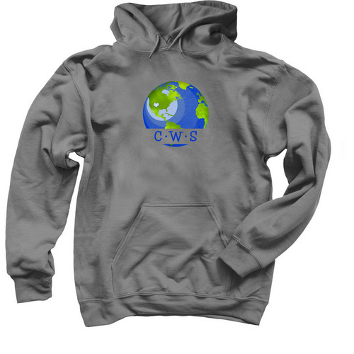 CWS Staff Hoodies, a Charcoal Pullover Hoodie