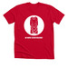 MMIP, a Solid Red Blend Premium Unisex Tee
