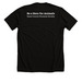 Humane Heroes, a Solid Black Blend Premium Unisex Tee (back-view)