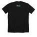 His Fight is My Fight, a Solid Black Blend Premium Unisex Tee (back-view)