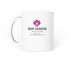Doup Gardens - Mug, a White Coffee Mug (back-view)