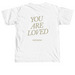 Soul Purpose - You Are Loved, a White Comfort Colors Unisex Tee (back-view)
