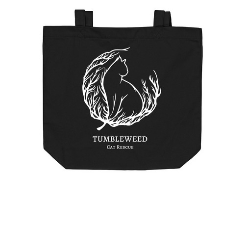 Tote Bags for Tumbleweed&nbsp;, a Black Organic Cotton Tote Bag