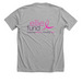 Ellie Fund, a Athletic Heather Premium Unisex Tee (back-view)