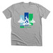 Bonfire, a Athletic Heather Premium Unisex Tee