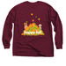 Pile of leaves, a Maroon Classic Long Sleeve Tee