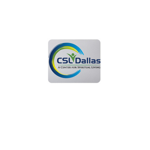 CSLDallas Logo (Mouse Pad), a White Full Color Mouse Pad
