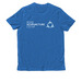 Three Birds, a Beacon Blue Allmade Organic Cotton Unisex Tee