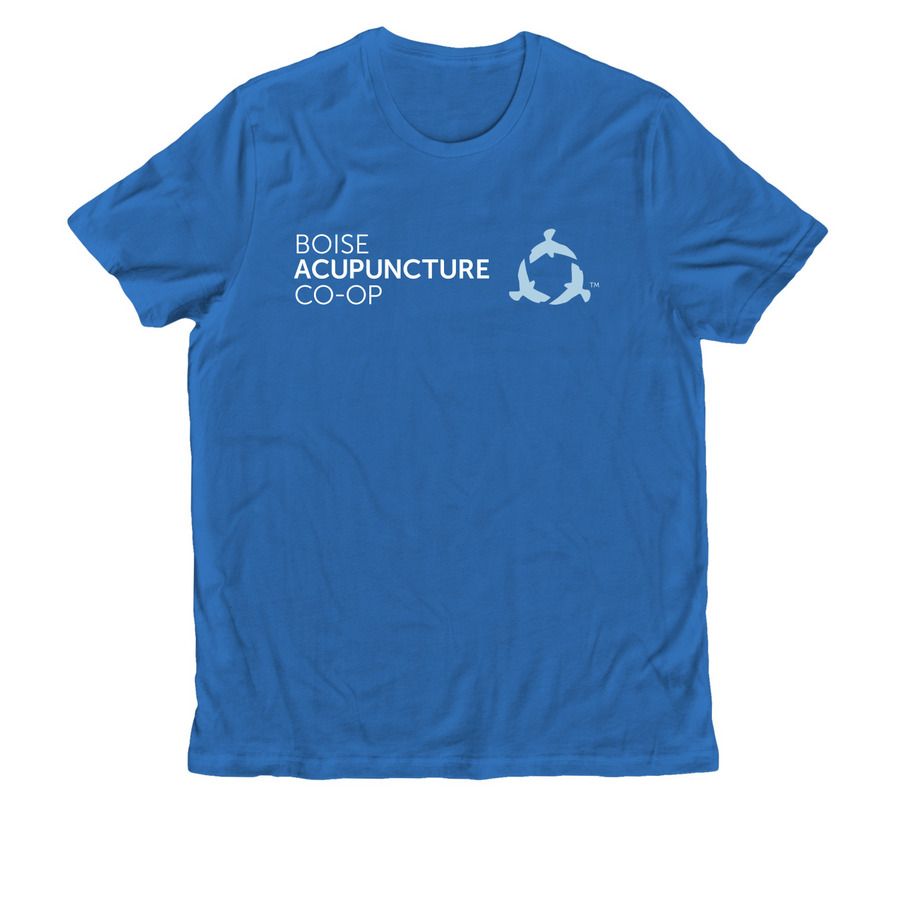 Three Birds, a Beacon Blue Allmade Organic Cotton Unisex Tee