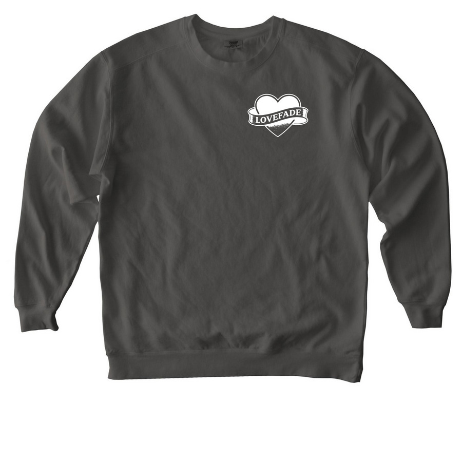 Talk If You Want, a Pepper Comfort Colors Crewneck Sweatshirt