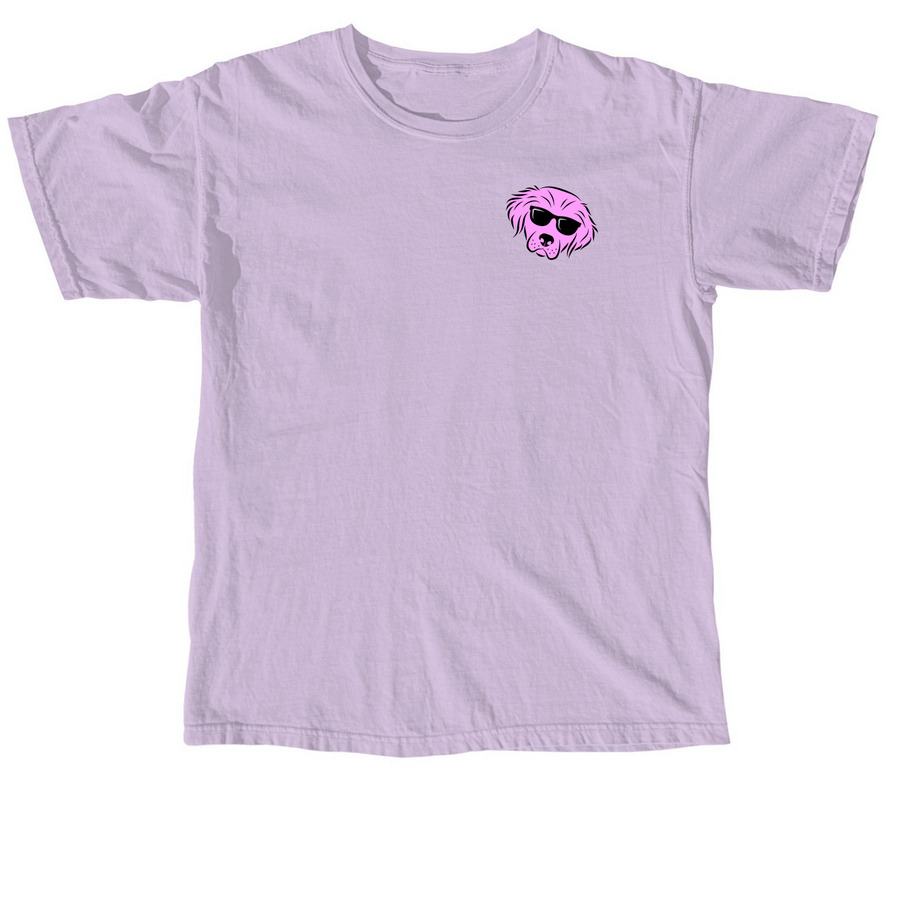 Sit. Stay. PAWSITIVE, a Orchid Comfort Colors Unisex Tee
