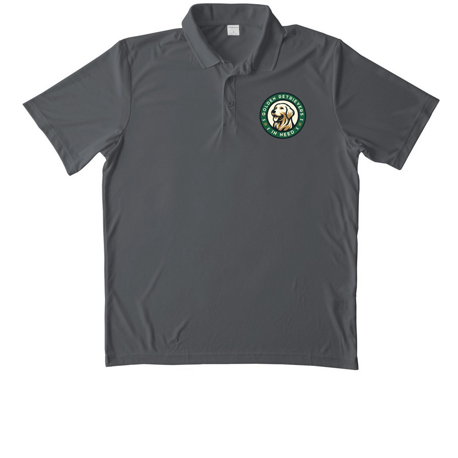 New Logo Series - Performance Styles, a Iron Grey Unisex Performance Polo