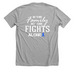 DeMalia Family Shirts, a Athletic Heather Premium Unisex Tee (back-view)