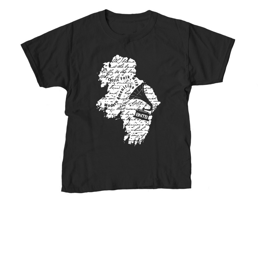 "IRELAND CALLING" SHIRT, a Black Youth Unisex Tee
