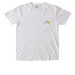 Blackout Blues, a White Comfort Colors Pocket Tee
