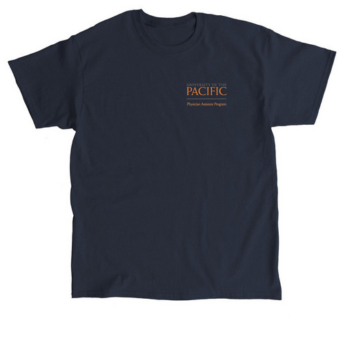 UOP Logo, a Navy Classic Unisex Tee