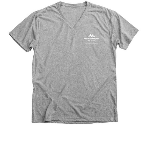 Approved Infusion Shirt #1, a Athletic Heather Premium V-Neck Tee