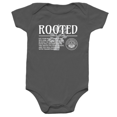 RCC - Onesie 2026 (Front Only), a Charcoal Infant Onesie